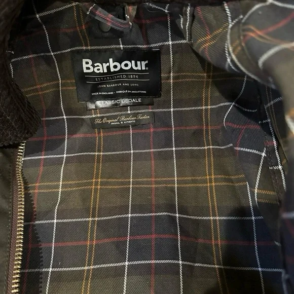 Barbour Bedale Waxed Canvas Jacket - Picture 5 of 7